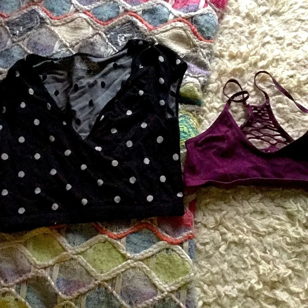 Intimately free people bra tops xs s dot - Picture 1 of 3